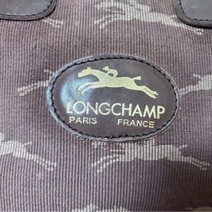 RARE! Vintage Longchamp Brown Top handle bag.